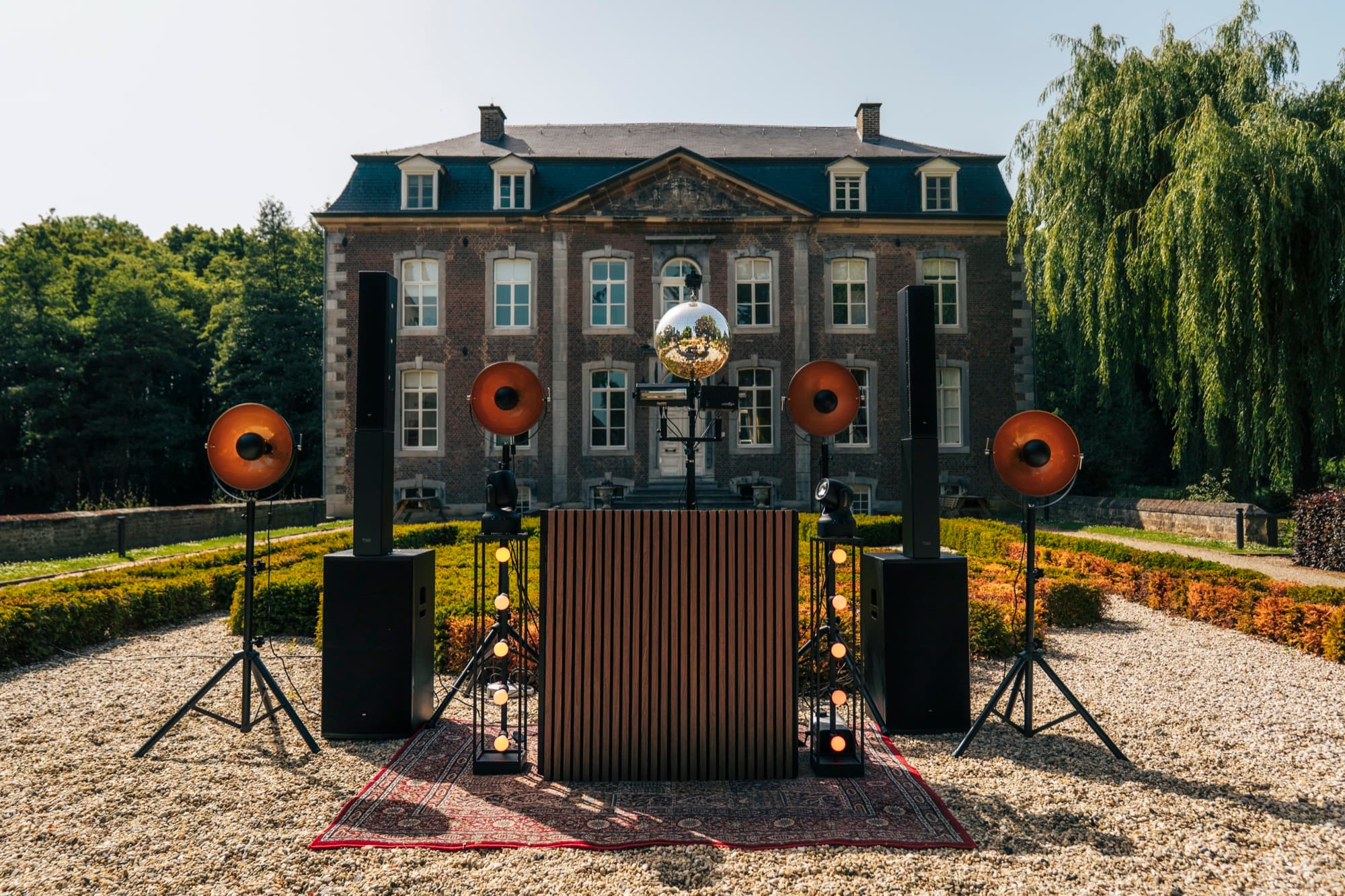 Lichtshow setup