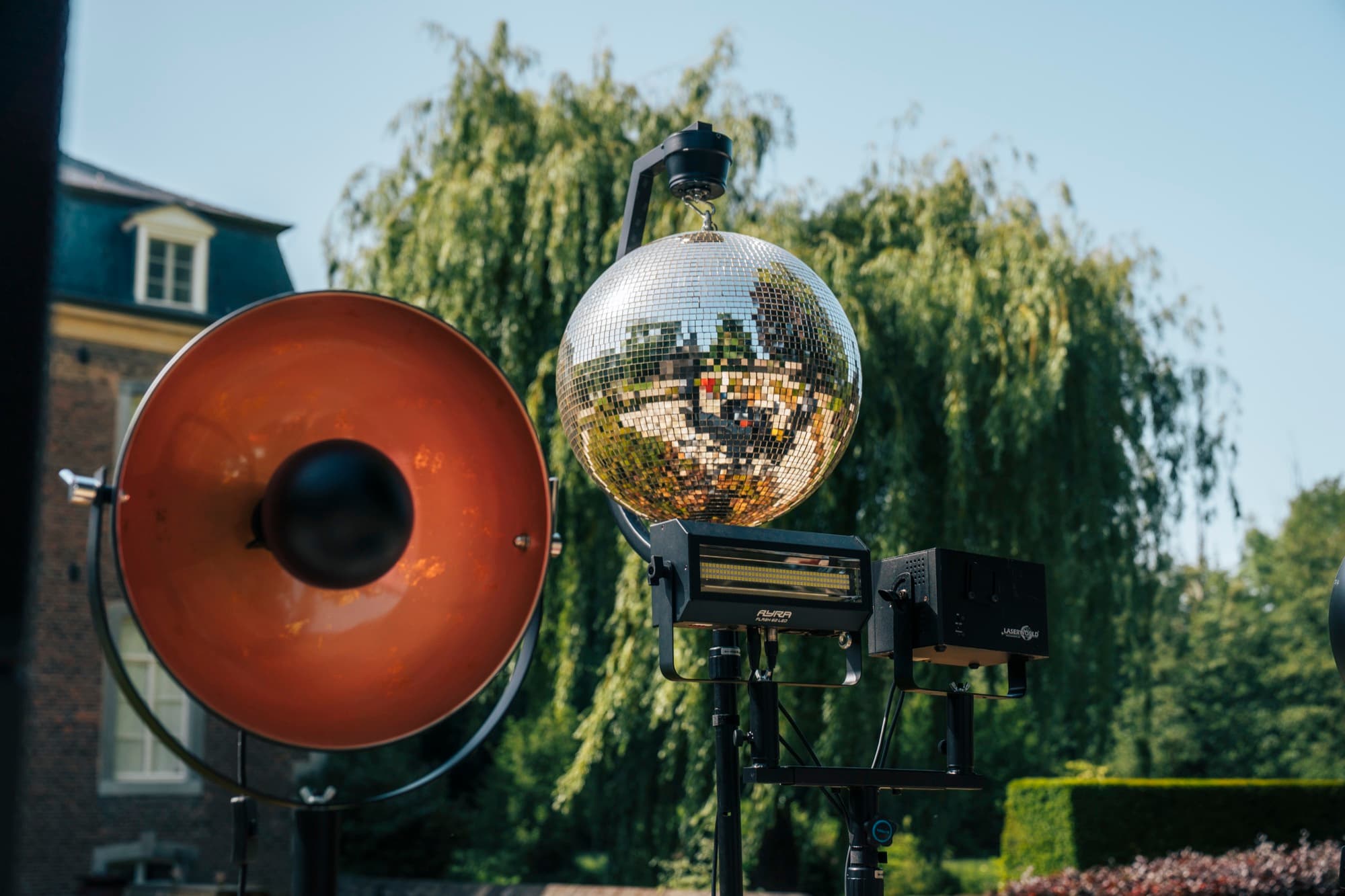 Lichtshow setup